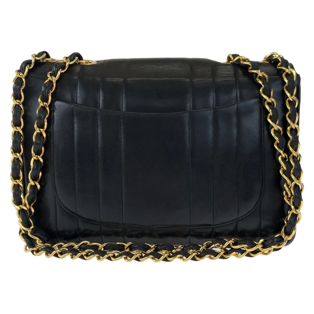 Chanel Vintage Mademoiselle Lambskin Shoulder Bag