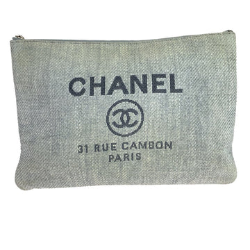 Chanel Tweed Cruise Line Deauville Clutch