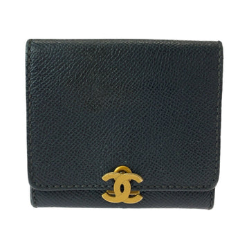 Chanel Caviar Skin Coin Case Compact Wallet