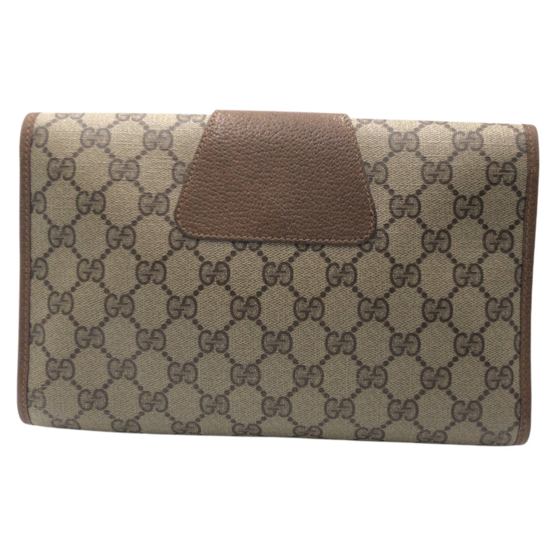 Gucci Vintage GG Supreme Canvas Clutch Bag