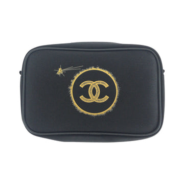 Chanel Canvas Coco Mark Pouch