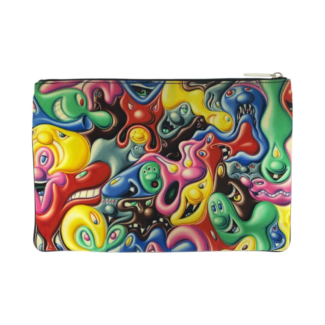 Dior Nylon Kenny Scharf Graphic Clutch Bag