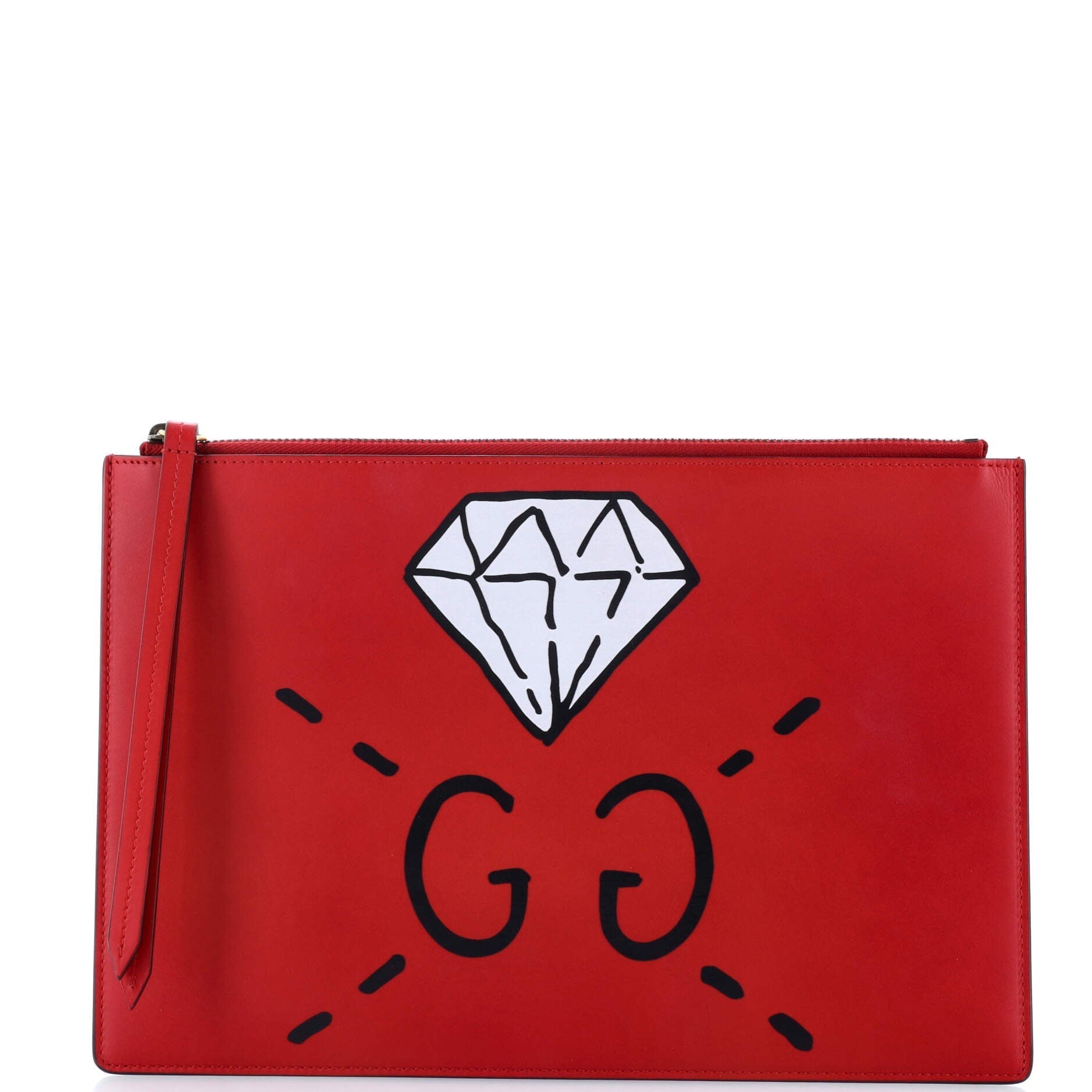 Wristlet Clutch GucciGhost Leather