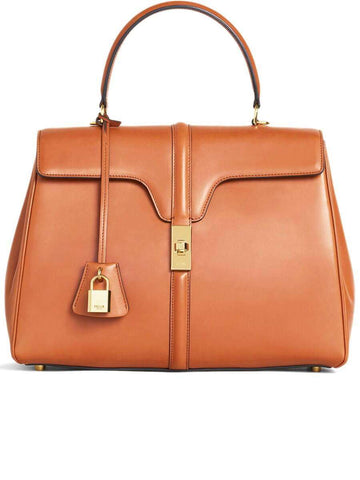 Medium 16 Bag in Tan Natural Calfskin