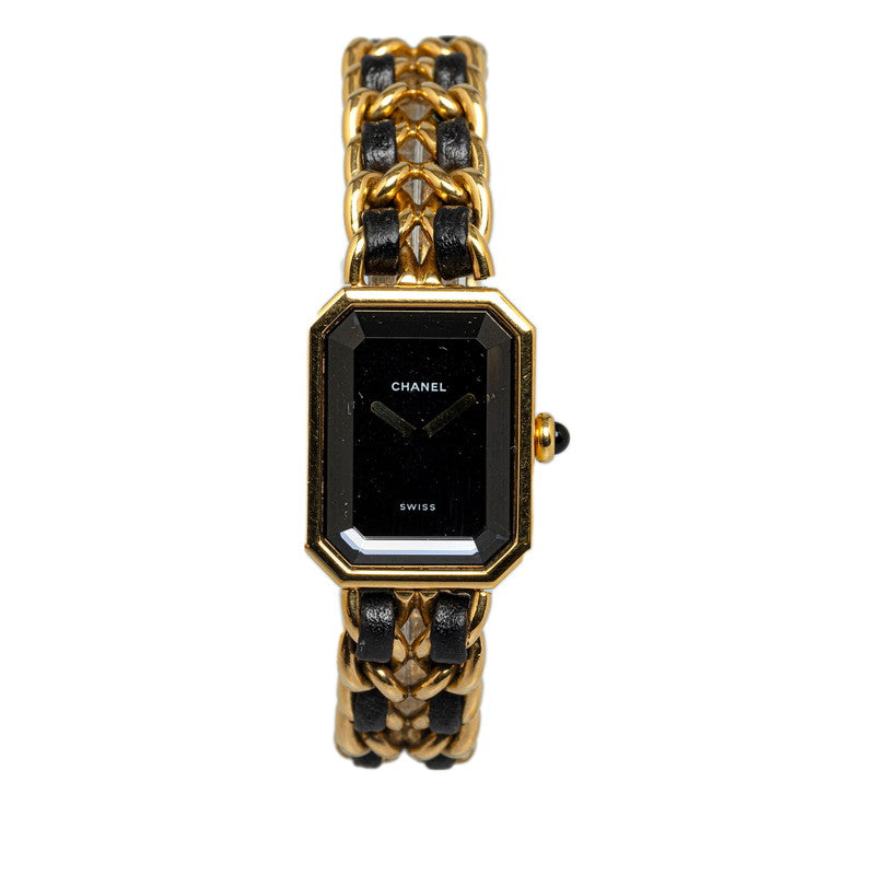 Chanel Premium  Size L H0001 Quartz Black Screen Mackie  CHANEL