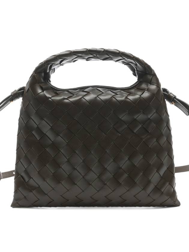 Bottega Veneta Intrecciato Mini Hop Tote Khaki