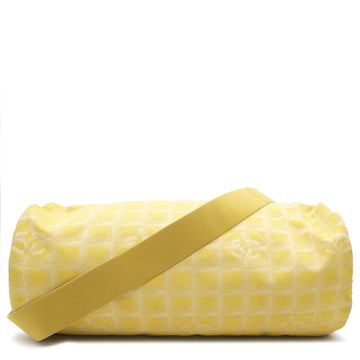 Chanel Nylon New Travel Line Boston Crossbody Bag