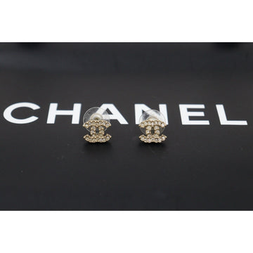 Very Good ( Rank A) ?CHANEL COCO Mark  Diamond Earrings ?V25052105