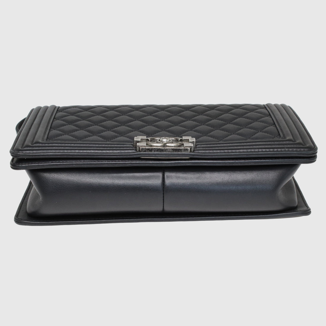 Black Large Quilted Le Boy Bag