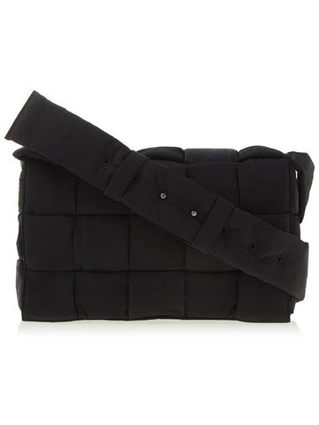 Bottega Veneta Padding Tech Cassette Shoulder Bag Black