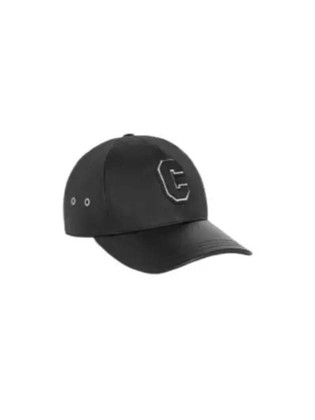 CELINE Casquette College Agneau Grained Ball Cap Black