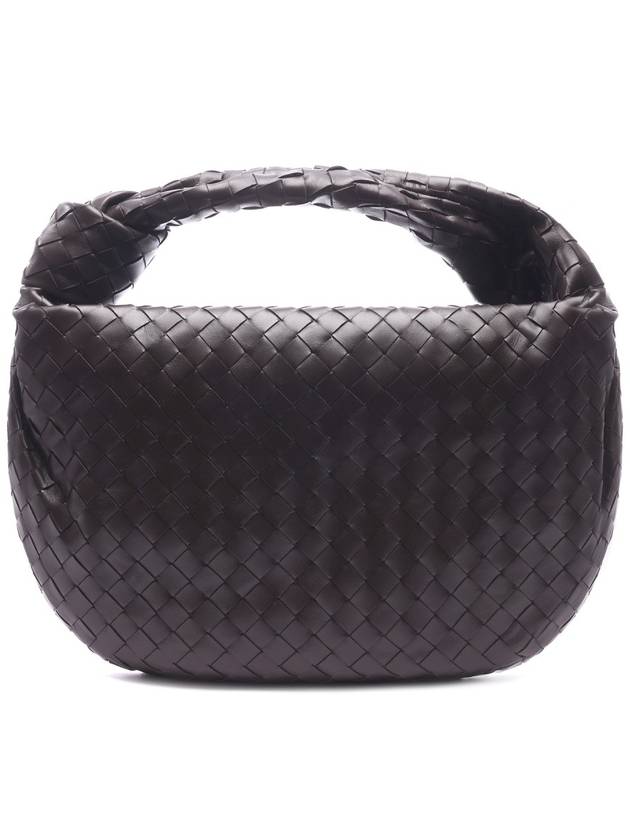 Bottega Veneta Intrecciato Jody Small Shoulder Bag Dark Brown