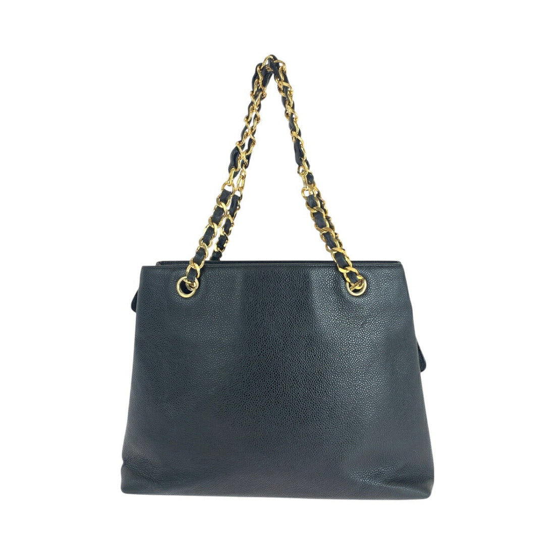 Chanel Caviar Skin Coco Mark 2way Chain Bag