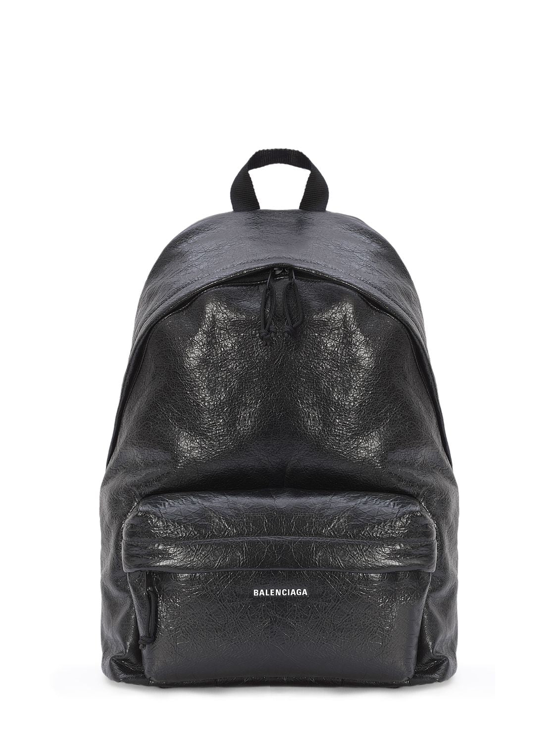 BALENCIAGA Leather Explorer Backpack for Men