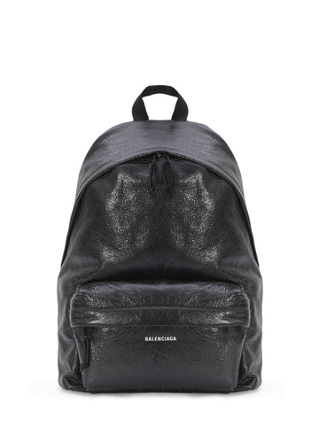 BALENCIAGA Leather Explorer Backpack for Men