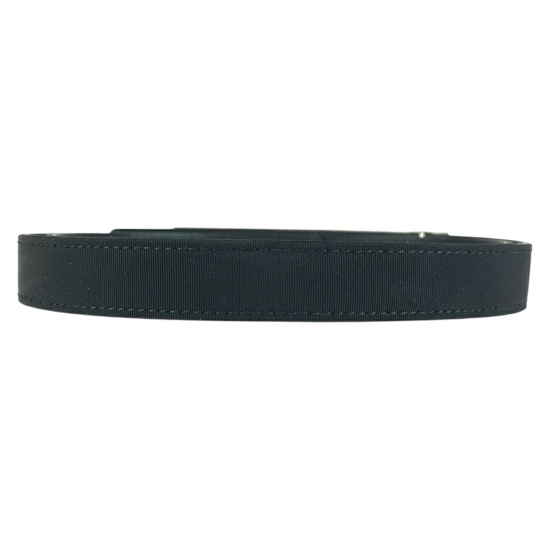 Chanel Logo Line Stone Leather Belt