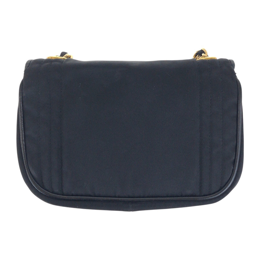 Chanel Coco Mark Satin Chain Shoulder Bag