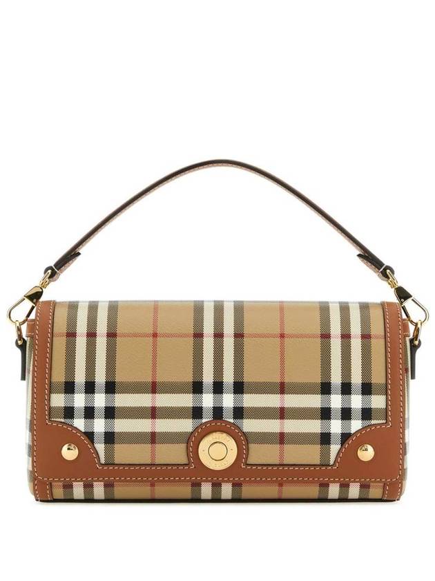 Burberry Check Shoulder Bag Beige
