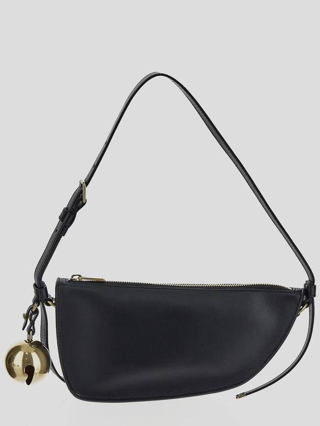 Burberry FW23 Mini Leather Shield Sling Shoulder Bag 8077580 A1189BLACK