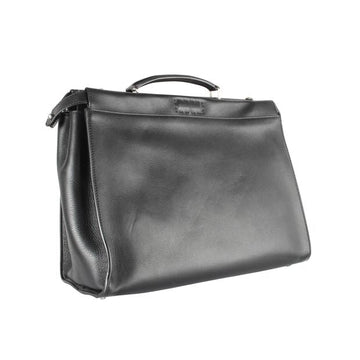 FENDI Black Peekaboo Iconic Fit Bag