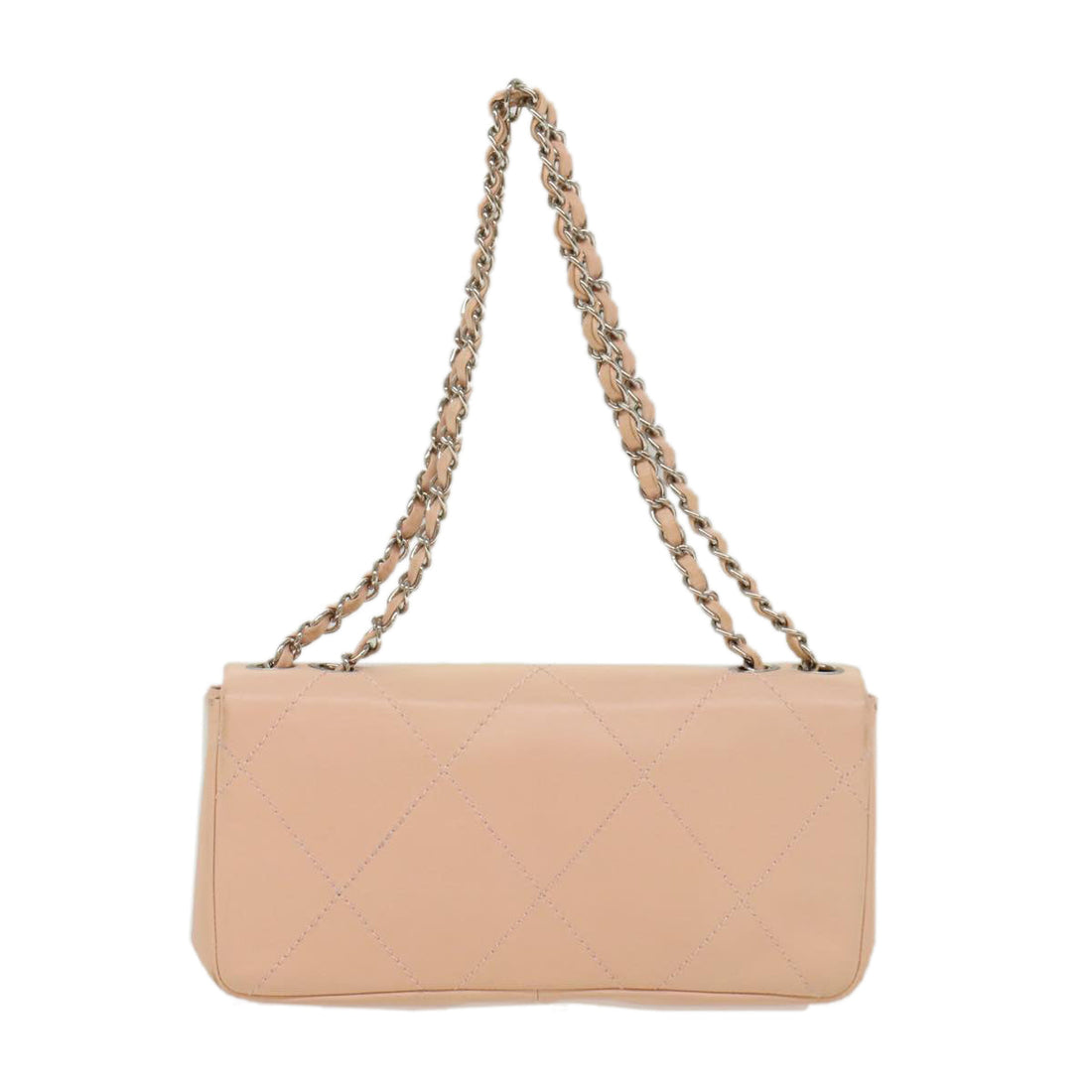 Top Quality Chanel Matelasse Chain Shoulder Bag Leather Pink CC Auth 53097