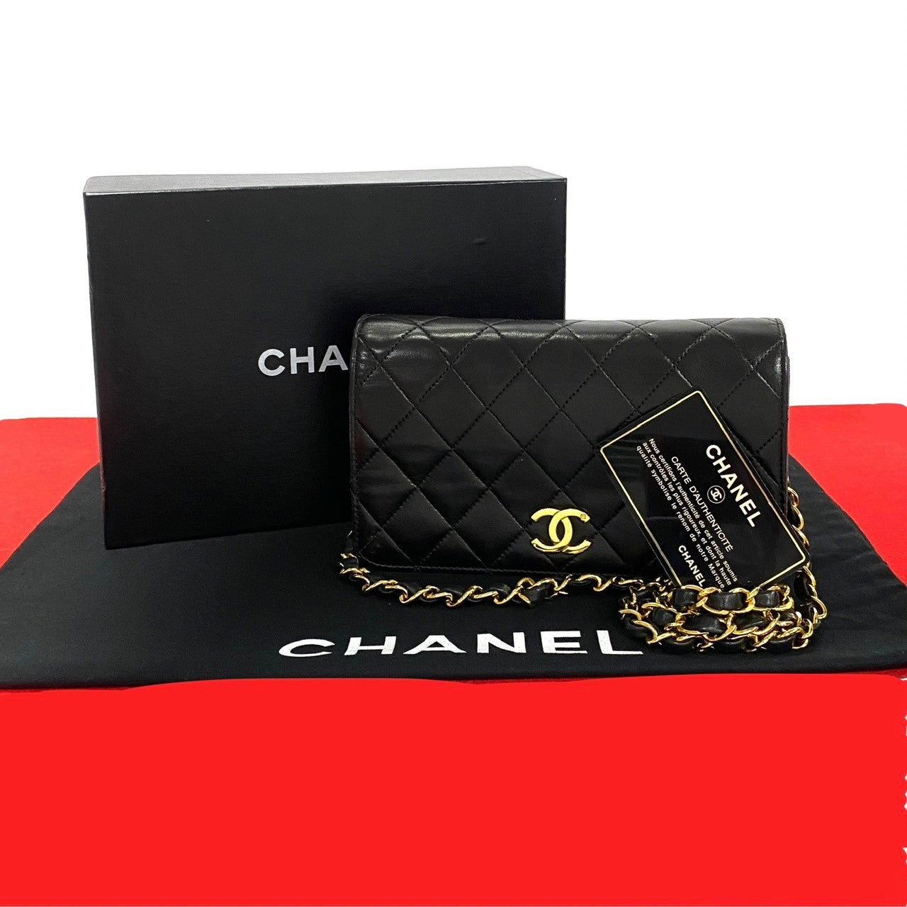 Chanel Matelassé Lambskin Shoulder Bag