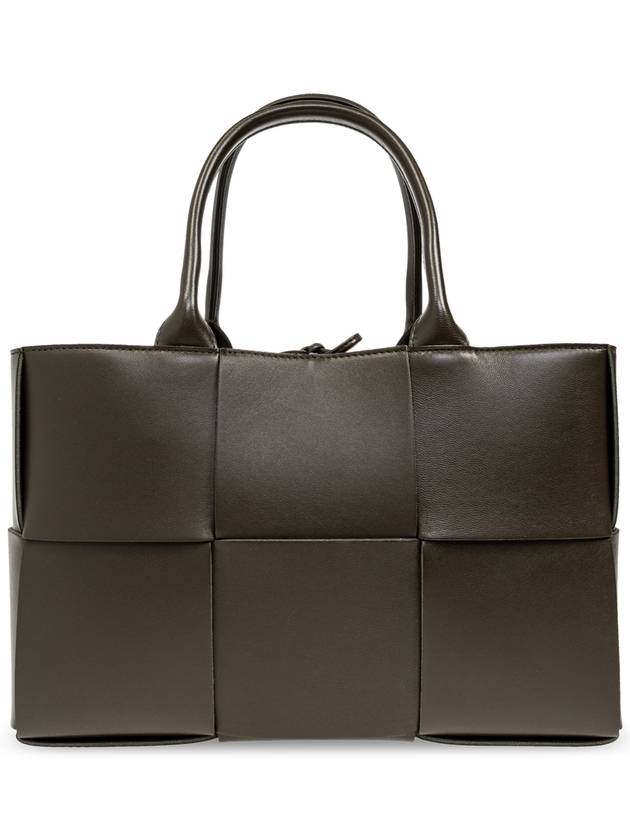 Bottega Veneta Arco Intrecciato Small Tote Bag Brown