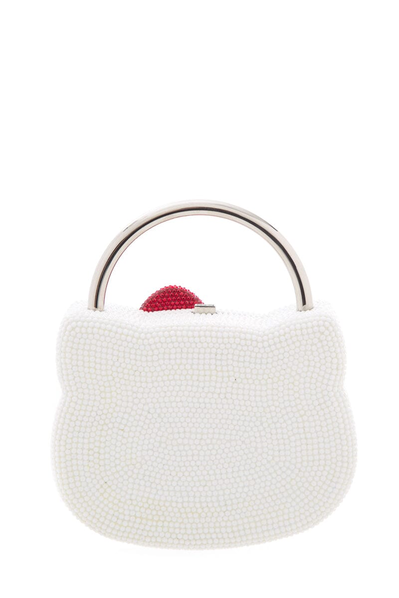 Judith Leiber X Sanrio Hello Kitty Crystal Top Handle Bag NWT