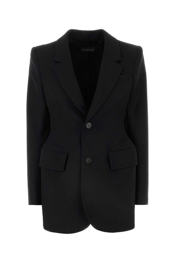 BALENCIAGA Hourglass Women's Wool Blazer