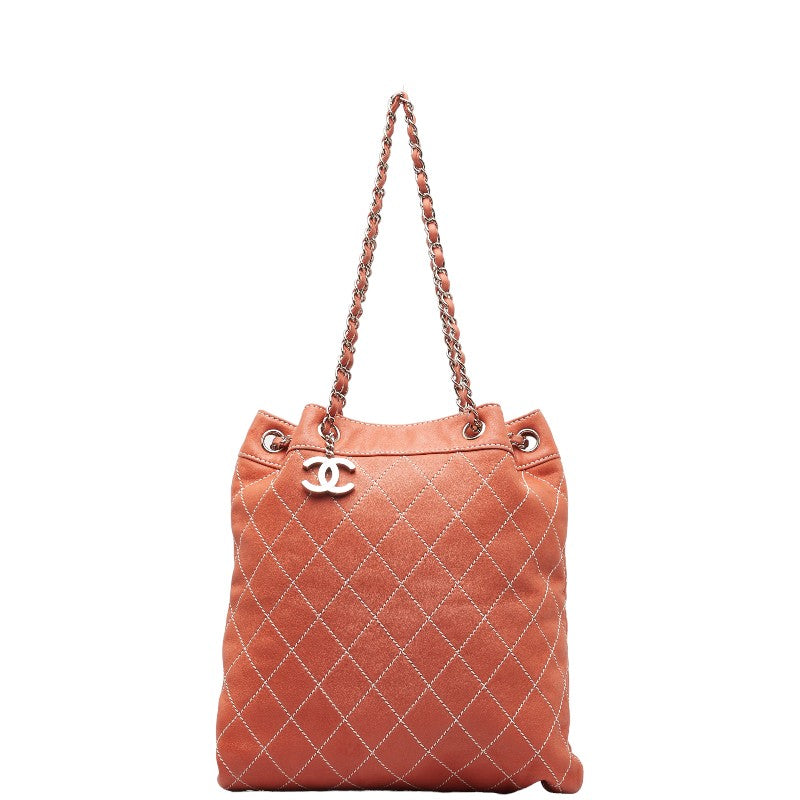 Chanel Matrases Coco Chain Tote Bag Pink   Chanel