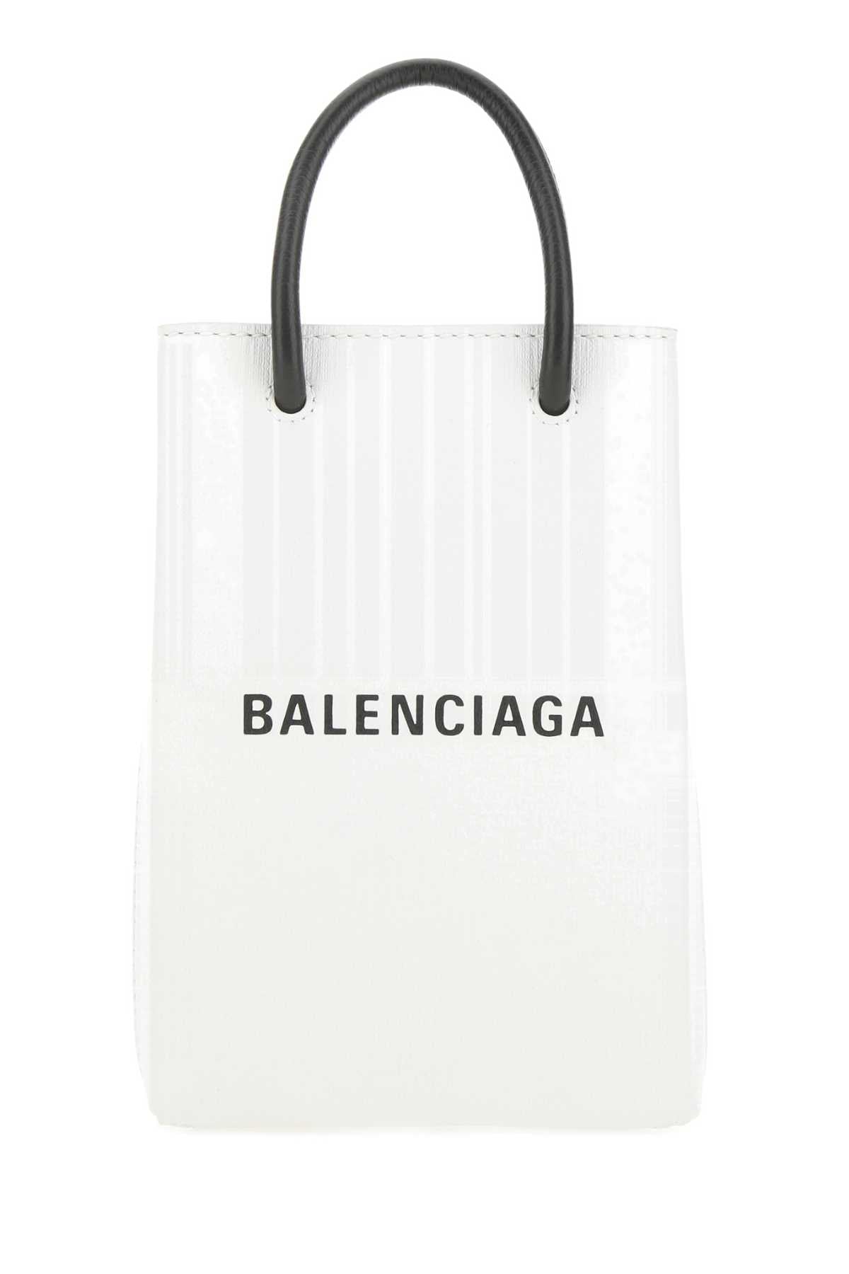 BALENCIAGA Leather Phone Case for Men - SS25 Collection