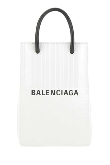 BALENCIAGA Leather Phone Case for Men - SS25 Collection