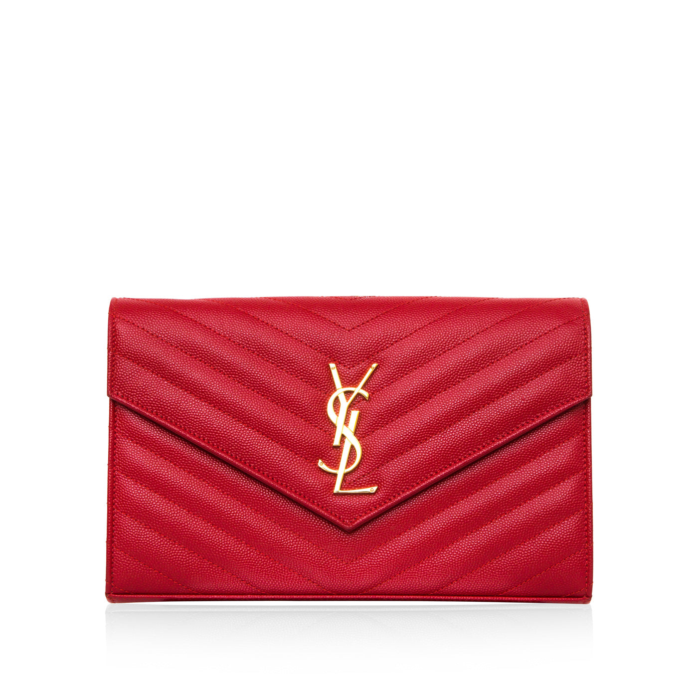 Yves Saint Laurent Monogram Wallet on Chain