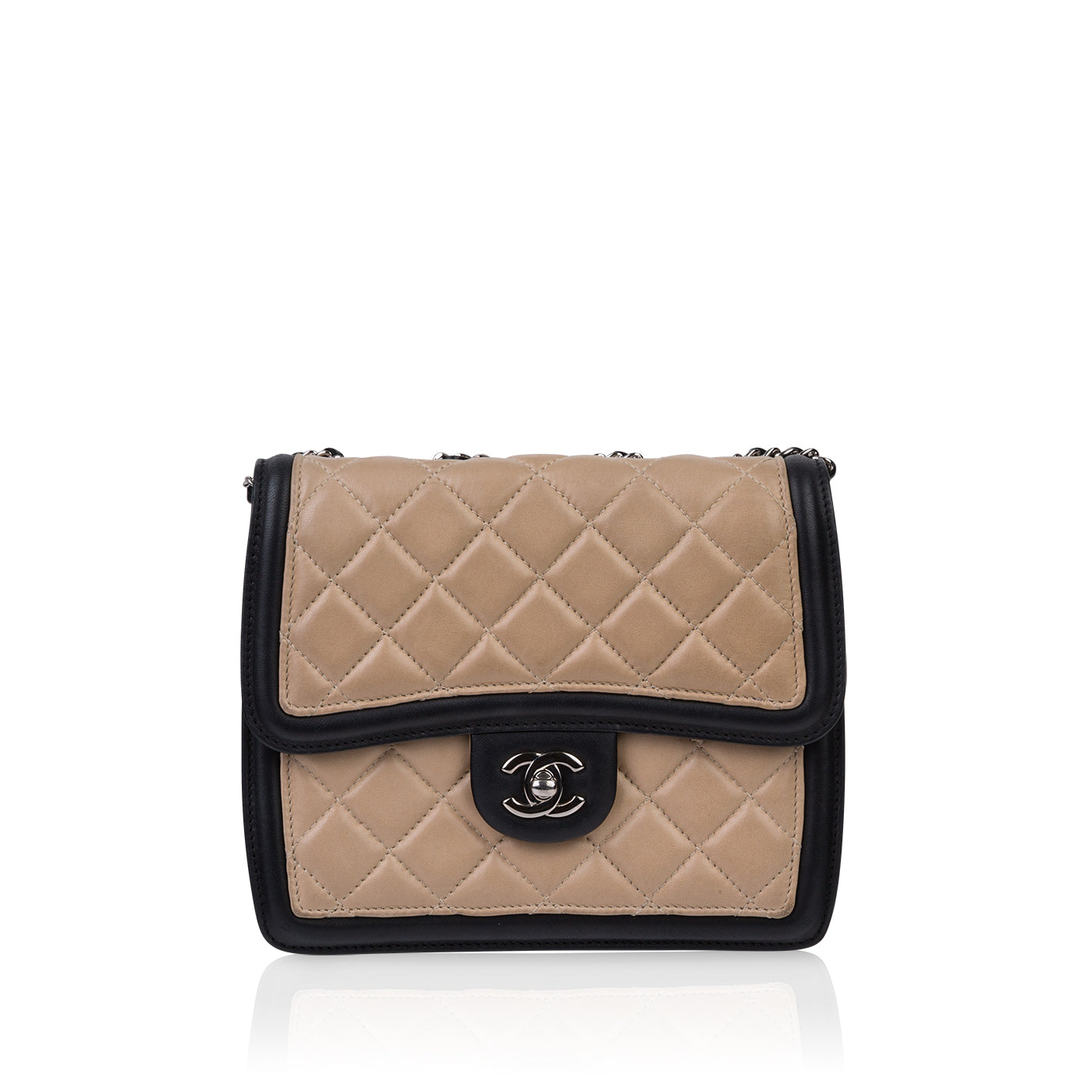 Chanel SS14 Black Trim Bag