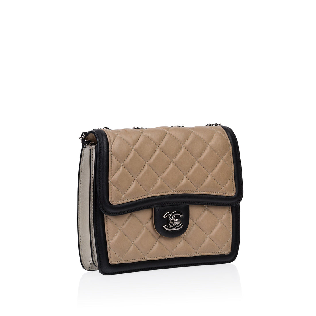 Chanel SS14 Black Trim Bag