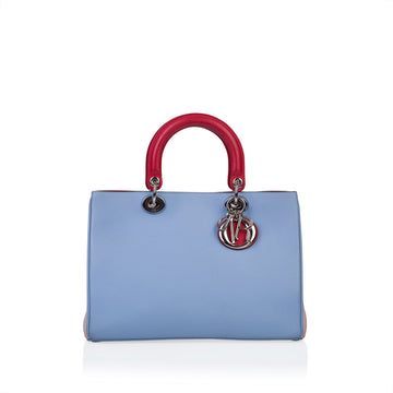 Christian Dior Tri-colour Diorissimo Medium