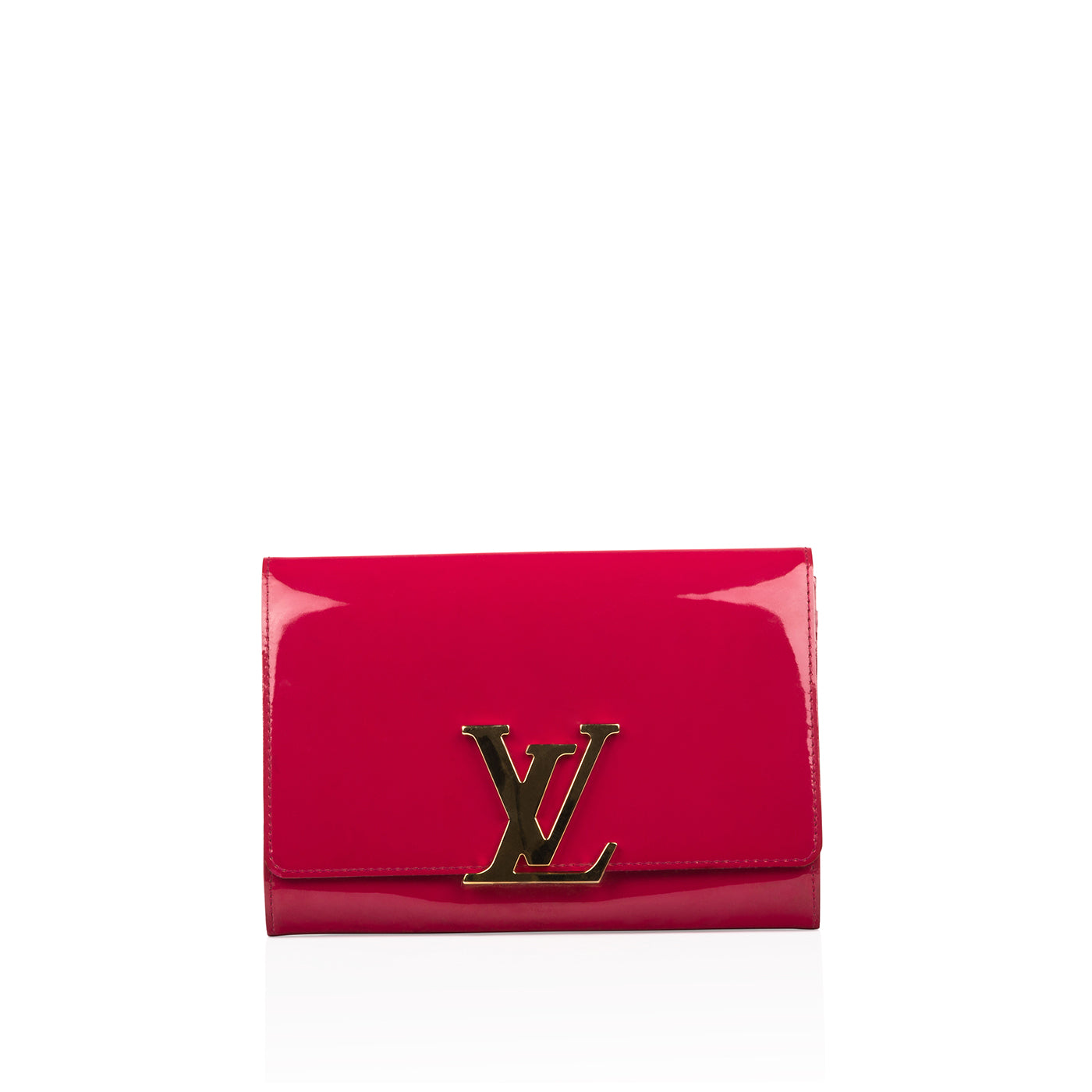 Louis Vuitton Louise Patent Clutch MM