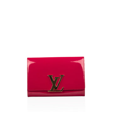 Louis Vuitton Louise Patent Clutch MM