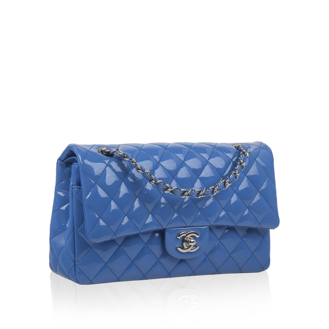 Chanel Classic Flap Bag Medium Patent