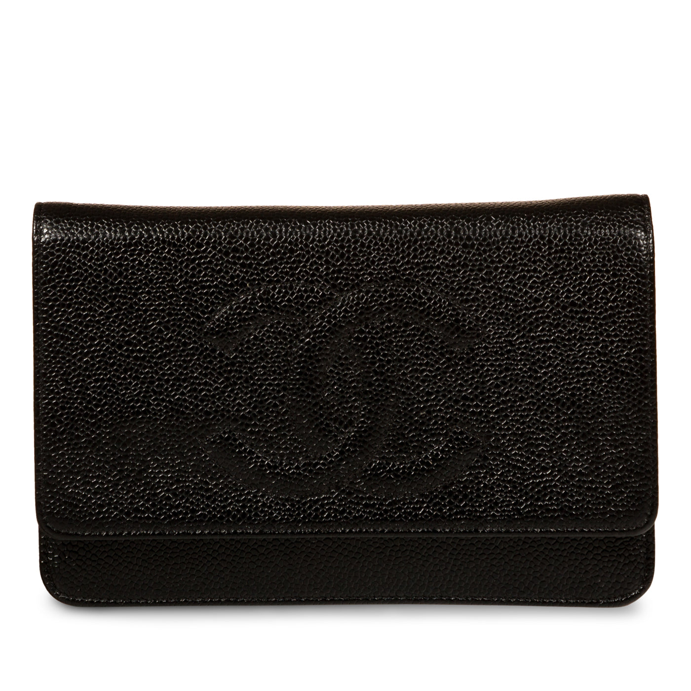 Chanel Classic CC Wallet on Chain