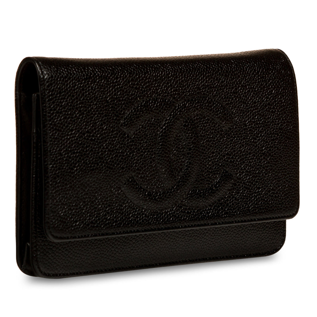 Chanel Classic CC Wallet on Chain