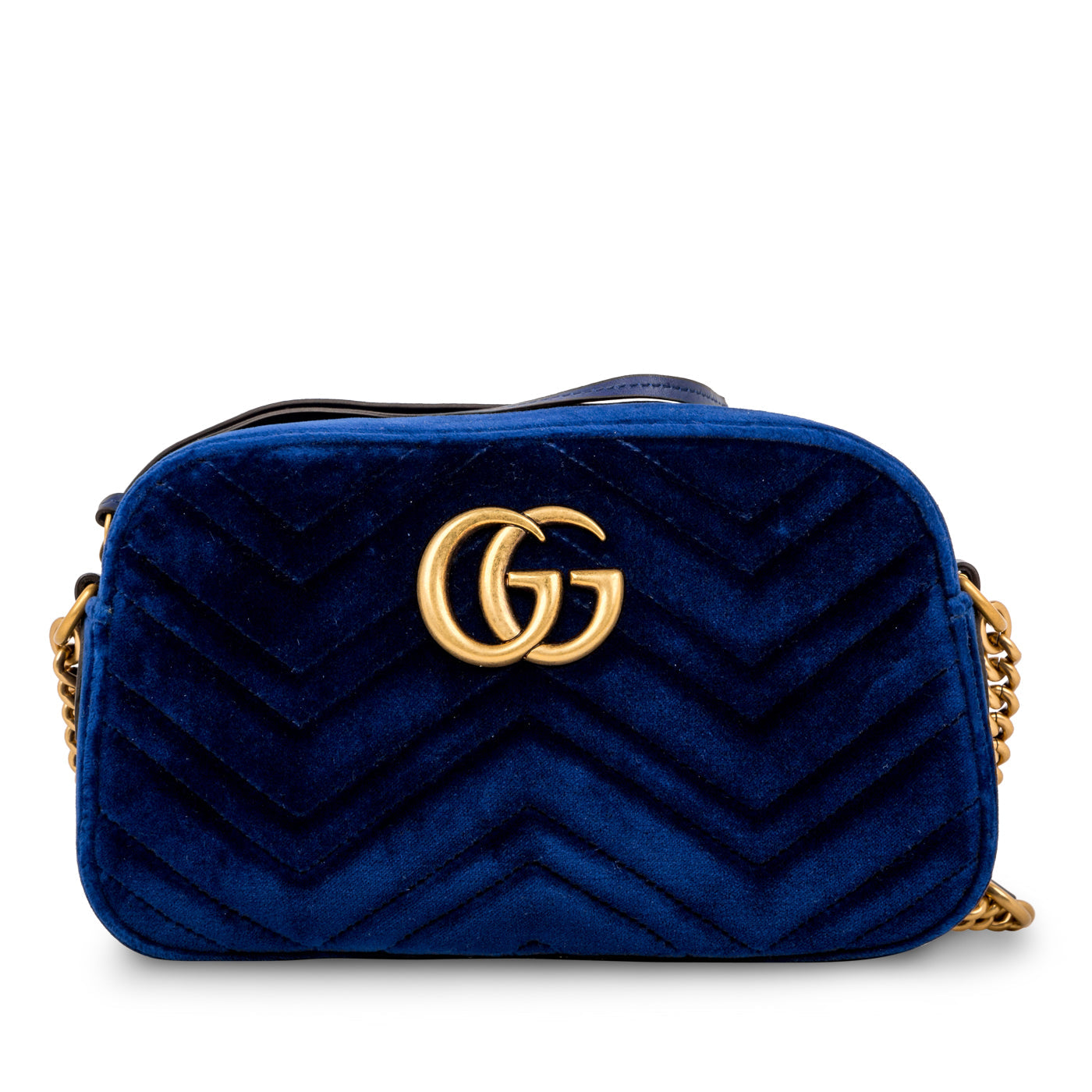 Gucci GG Velvet Marmont Camera Bag