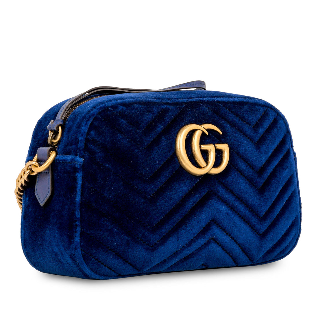 Gucci GG Velvet Marmont Camera Bag