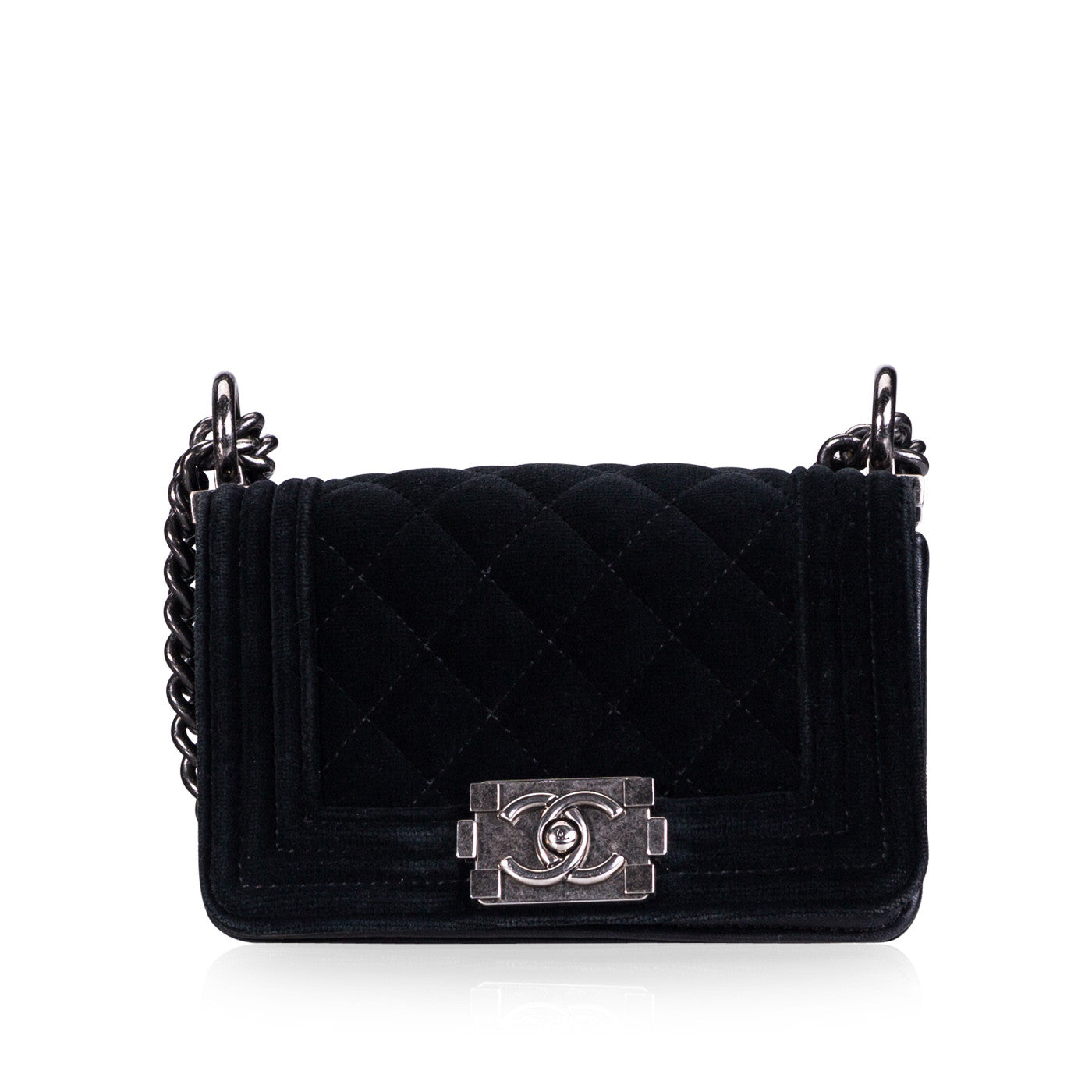 Chanel Mini Boy Bag Velvet