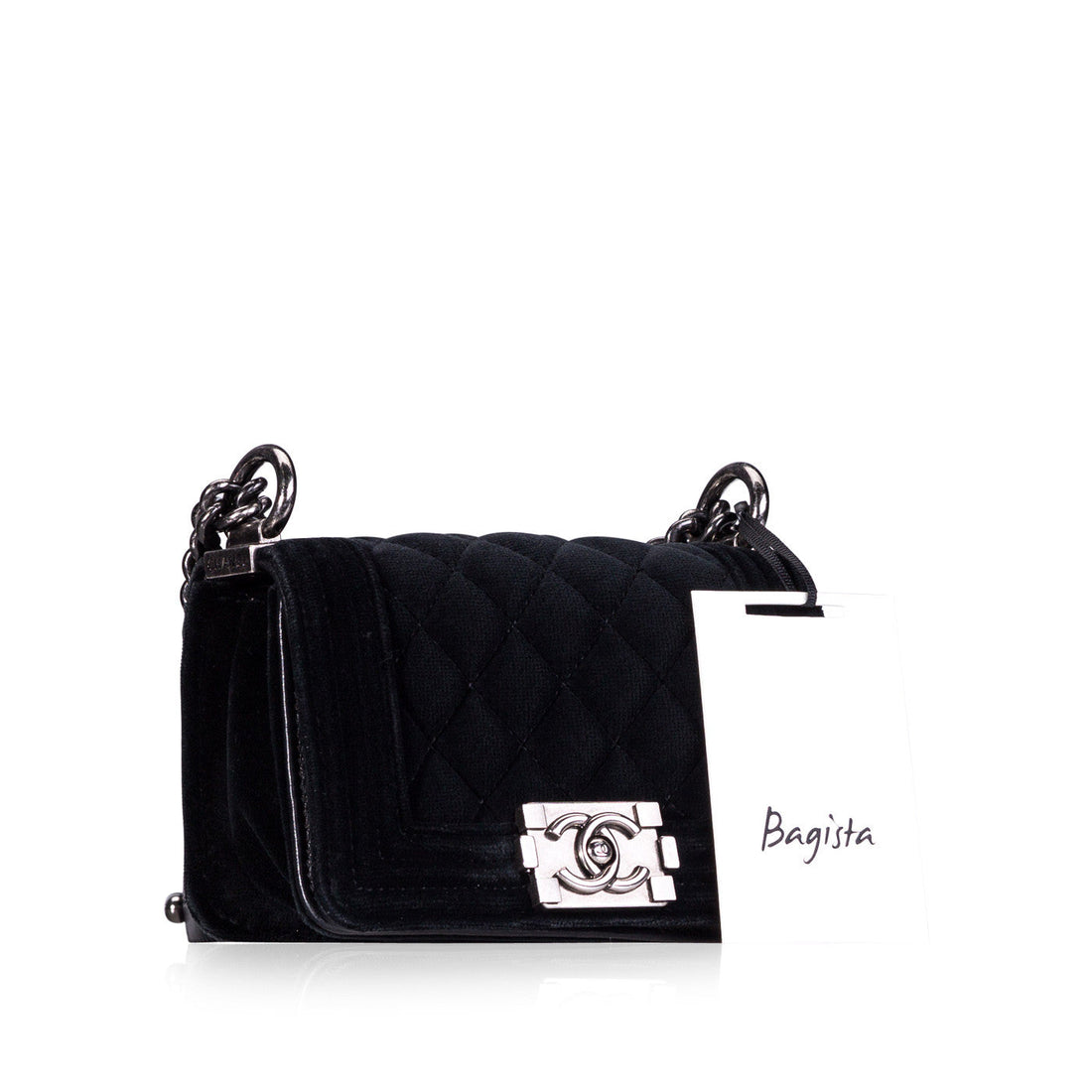 Chanel Mini Boy Bag Velvet