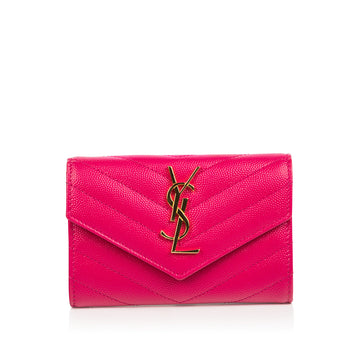 Yves Saint Laurent Mini Envelope Wallet