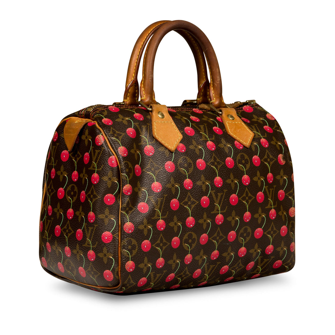 Louis Vuitton Speedy 25 Murakami Monogram Cerises Canvas