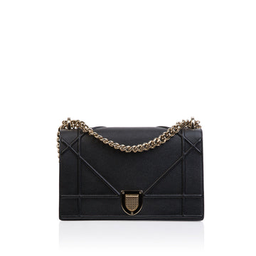 Christian Diorama Grained Leather