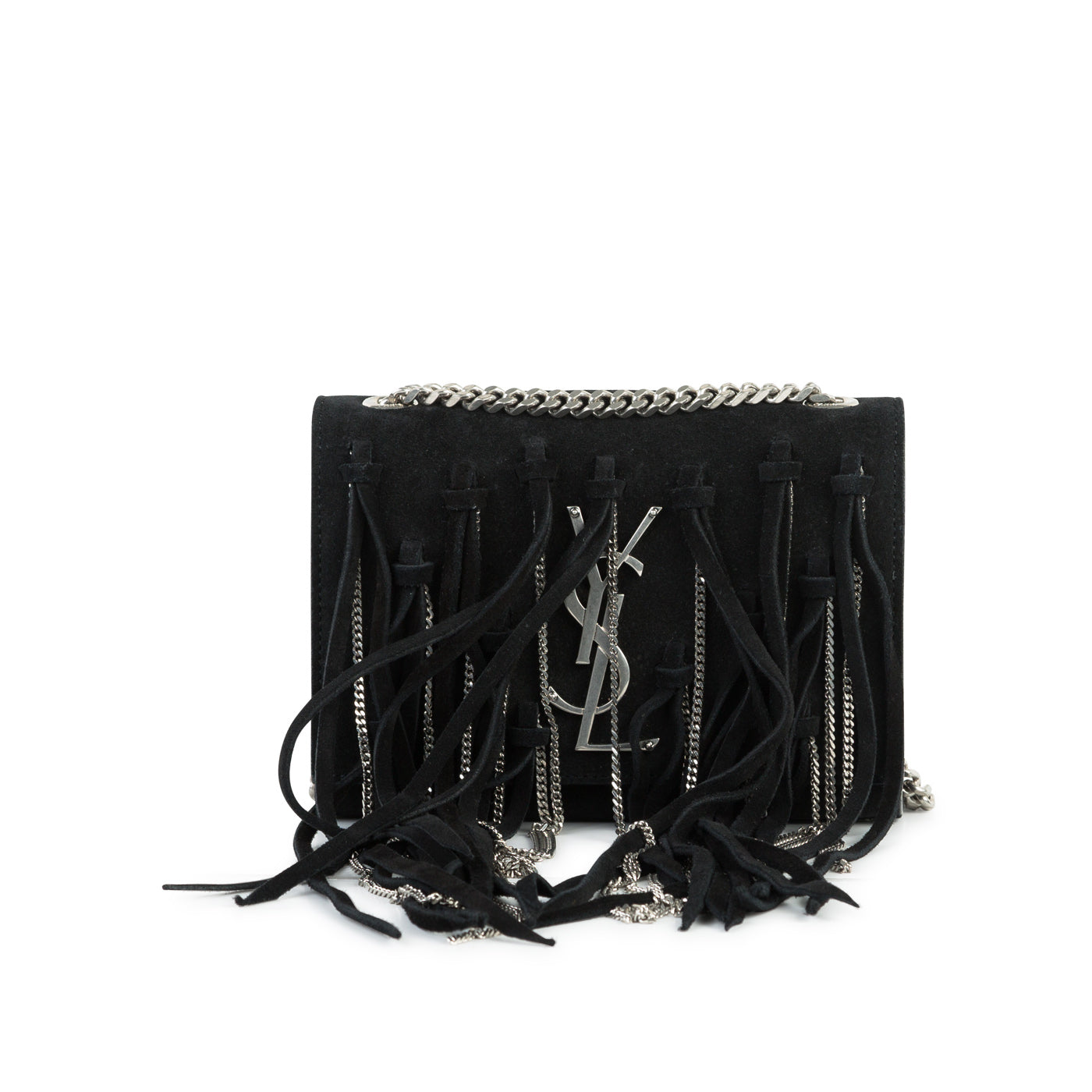 Yves Saint Laurent Suede Fringe Bag