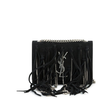 Yves Saint Laurent Suede Fringe Bag
